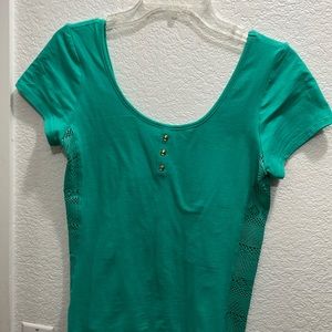 Teal Turquoise T size L